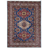 Blue Color Handmade Kazak Rug 4' 11" x 6' 8" (ft) - No. G39622