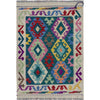 Handmade Vegetable Kelim 2' 9" x 3' 11" (ft) - No. G39699