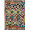 Handmade Vegetable Kelim 2' 9" x 3' 11" (ft) - No. G39704