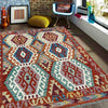 Handmade Vegetable Kelim 5' 3" x 6' 5" (ft) - No. G39787