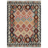 Handmade Vegetable Kelim 4' 7" x 6' 11" (ft) - No. G39788