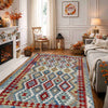 Handmade Vegetable Kelim 4' 11" x 6' 8" (ft) - No. G39789