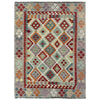 Handmade Vegetable Kelim 5' 0" x 6' 8" (ft) - No. G39790