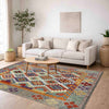 Handmade Vegetable Kilim 5' 0" x 6' 8" (ft) - No. G39796