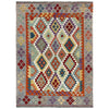 Handmade Vegetable Kilim 5' 0" x 6' 11" (ft) - No. G39797