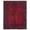 Red Color Khal Mohammadi Rug 4' 11" x 6' 5" (ft) - No. G39807