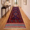 Red Color Mashwani Short Runner 2' 3" x 8' 1" (ft) - No. G40195