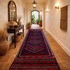 Red Color Mashwani Short Runner 2' 1" x 8' 7" (ft) - No. G40199