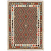 Handmade Vegetable Kilim 4' 2 x 5' 7 (ft) - No. P26323