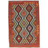 Handmade Vegetable Kilim 3' 3  x 4' 9 (ft) - No. P26339