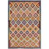 Handmade Vegetable Kilim 6' 4 x 9' 8 (ft) - No. P26383