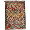 Handmade Vegetable Kilim 3' 3  x 4' 7 (ft) - No. P26395a