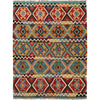 Handmade Vegetable Kilim 4' 8 x 6' 5 (ft) - No. P26470