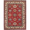 Red Color Kazak Rug 5' 7 x 7' 7 (ft) - No. P26484