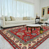 Red Color Kazak Rug 5' 7 x 7' 7 (ft) - No. P26484