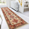 Ivory Color Kazak Runner 2' 0 x 6' 0 (ft) - No. P26488