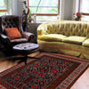 Tribal Baloch Rug 4' 0 x 5' 7 (ft) - No. P26494