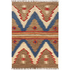 Handmade Vegetable Kilim 4' 0 x 6' 0 (ft) - No. P26513