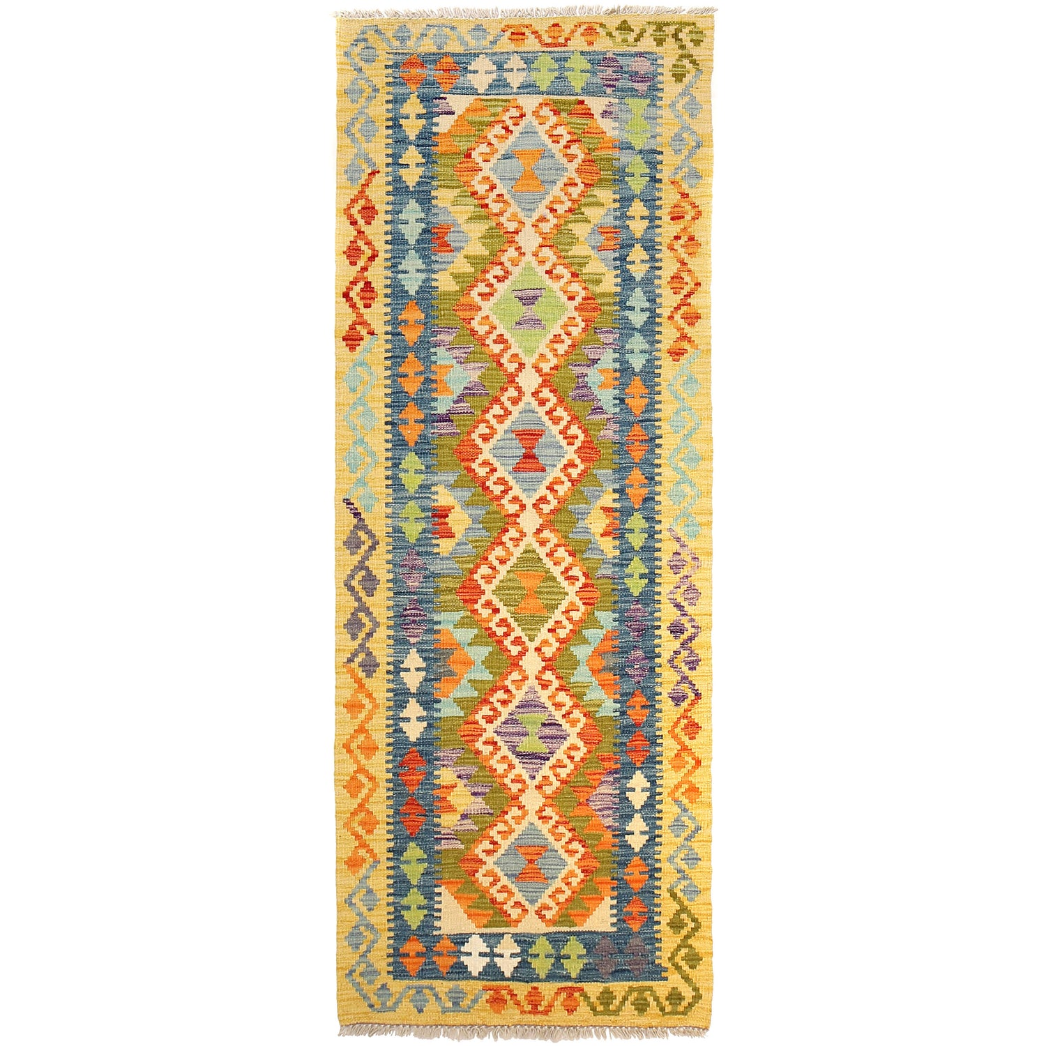 Vegetable Kilim Runner 2' 3 x 6' 8 (ft) - No. P26520