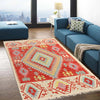 Handmade Vegetable Kilim 3' 9 x 6' 3 (ft) - No. P26797