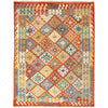 Handmade Vegetable Kilim 5' 1 x 6' 6 (ft) - No. P26803