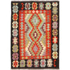 Handmade Vegetable Kilim 3' 4  x 4' 9 (ft) - No. P26806