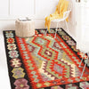 Handmade Vegetable Kilim 3' 4  x 4' 9 (ft) - No. P26806