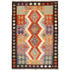 Handmade Vegetable Kilim 3' 3  x 4' 9 (ft) - No. P26847