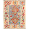 Handmade Vegetable Kilim 5' 0 x 6' 3 (ft) - No. P26855