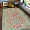 Handmade Vegetable Kilim 3' 9 x 5' 8 (ft) - No. P26876