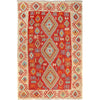 Handmade Vegetable Kilim 6' 4 x 10' 2 (ft) - No. P26897