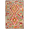 Handmade Vegetable Kilim 3' 3  x 5' 0 (ft) - No. P26929