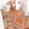 Handmade Vegetable Kilim 3' 3  x 5' 0 (ft) - No. P26929