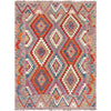 Handmade Vegetable Kilim 5' 0 x 6' 5 (ft) - No. P26973