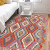 Handmade Vegetable Kilim 5' 0 x 6' 5 (ft) - No. P26973