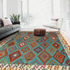 Handmade Vegetable Kilim 6' 8 x 9' 7 (ft) - No. P26992