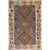 Handmade Vegetable Kilim 6' 5 x 9' 9 (ft) - No. P26994