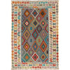 Handmade Vegetable Kilim 6' 4 x 9' 4 (ft) - No. P26997