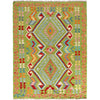 Handmade Vegetable Kilim 4' 9 x 6' 6 (ft) - No. P27026