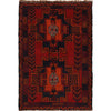 Handmade Baluchi Carpet 2' 11" x 4' 4" (ft) - No. P27749