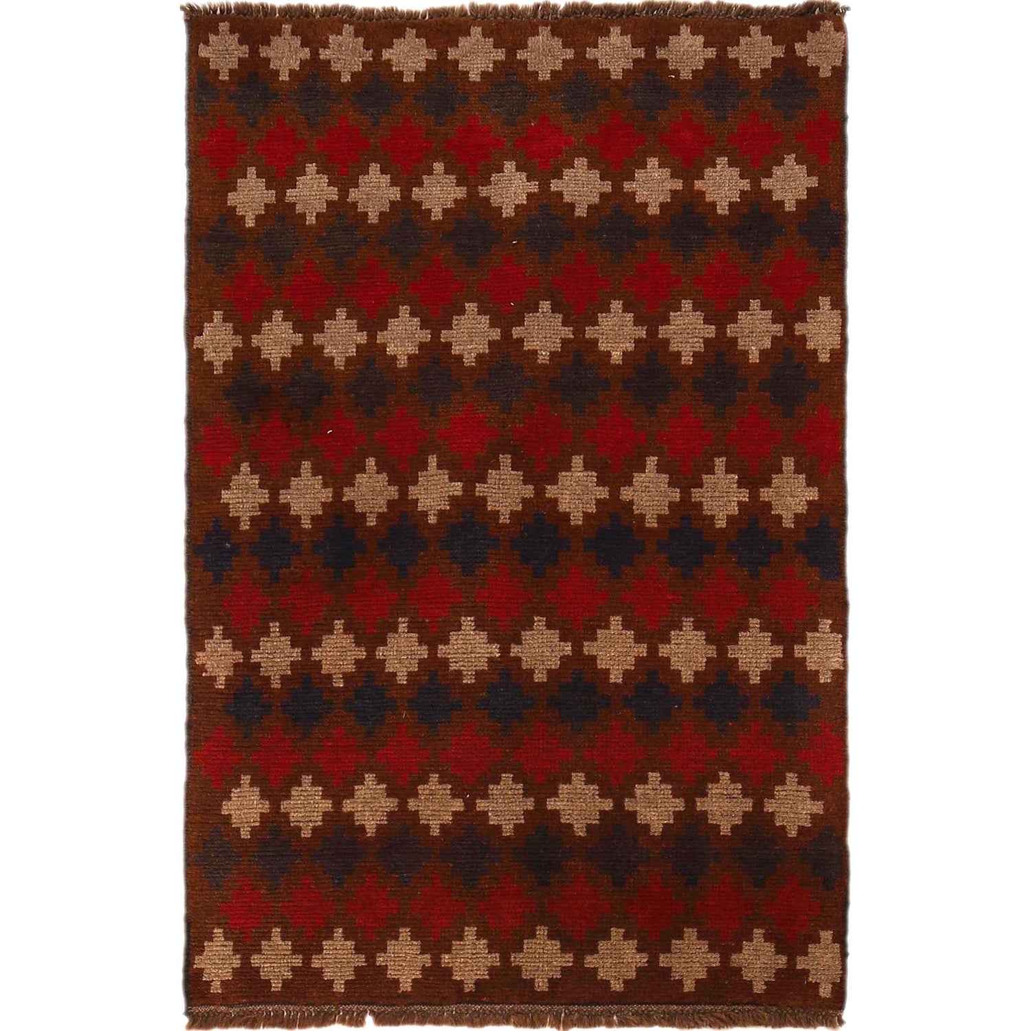 Traditional Baloch Carpet 2' 9" x 4' 9" (ft) - No. P27751