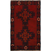 Handmade Baluchi Carpet 2' 9" x 4' 7" (ft) - No. P27772a