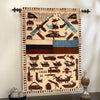 Handmade War Rug 3' 4" x 4' 11" (ft) - No. P28036