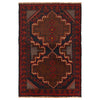 Hand Knotted Baluchi Carpet 2' 9" x 4' 3" (ft) - No. P29263