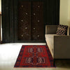 Hand Knotted Baluchi Rug 2' 11"x 4' 7" (ft) - No. P29269