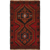 Hand Knotted Baluchi Rug 3' 1"x 5' 0" (ft) - No. P29284