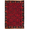 Tribal Baloch Rug 3' 1" x 4' 3" (ft) - No. P29291