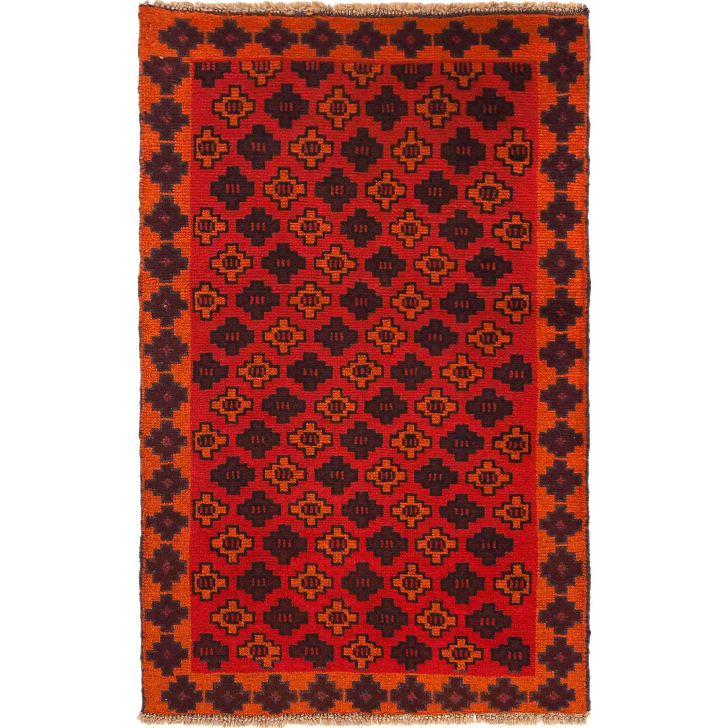 Baluch Small Size Rug 2' 10"x 4' 6" (ft) - No. P29301