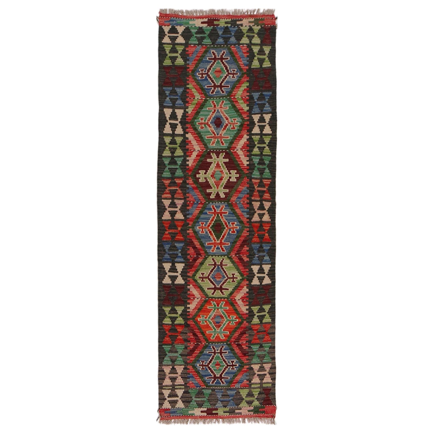 Vegetable Kelim Runner 1' 8" x 6' 2" (ft)- No. P34286