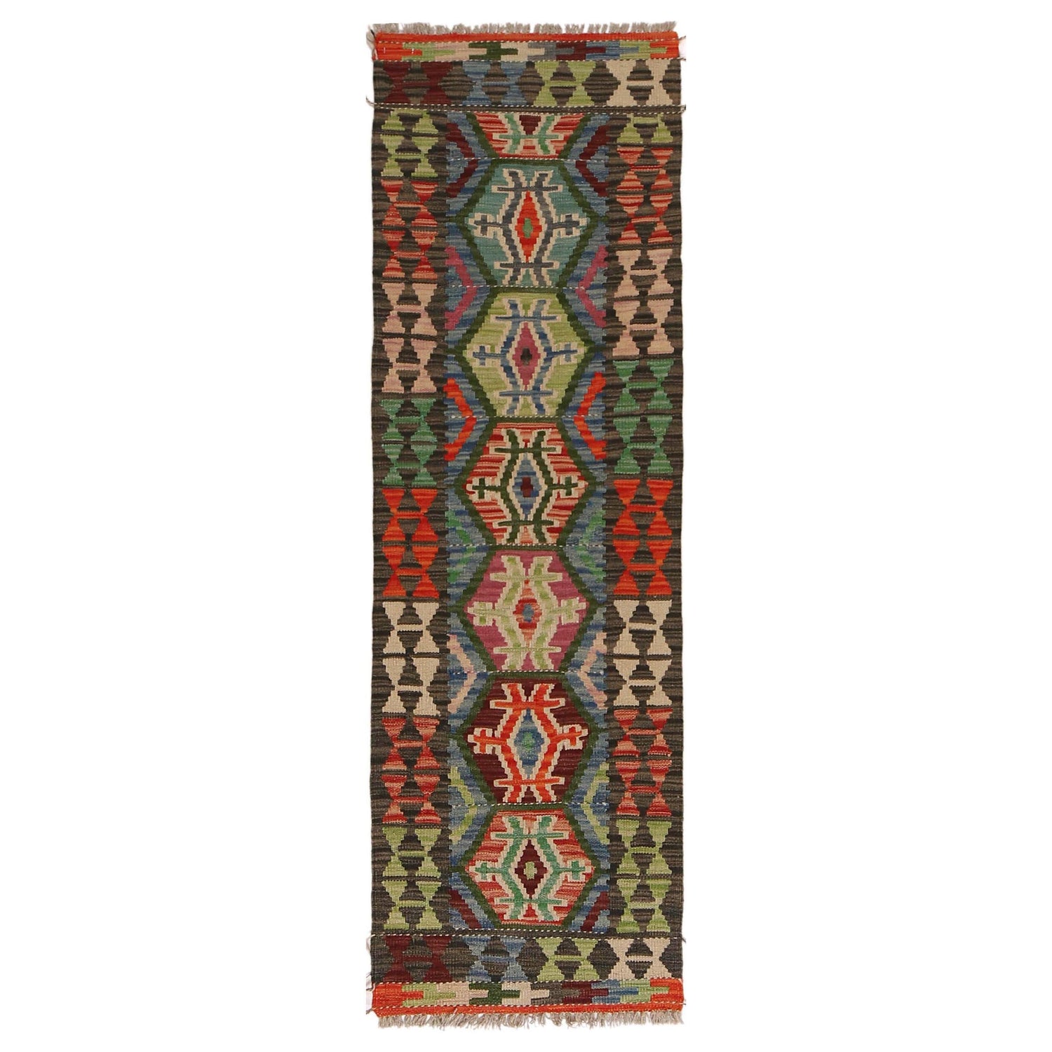 Vegetable Kilim Runner 1' 9" x 6' 2" (ft)- No. P34287